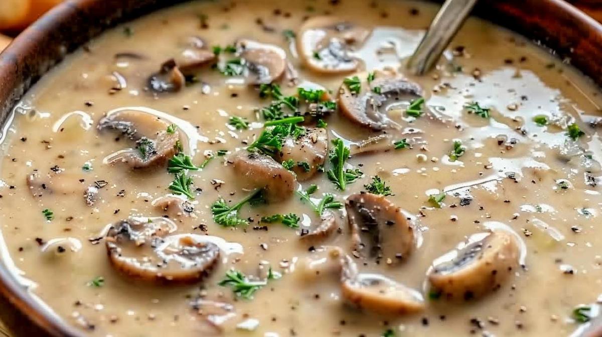 What makes cream of mushroom soup taste better?