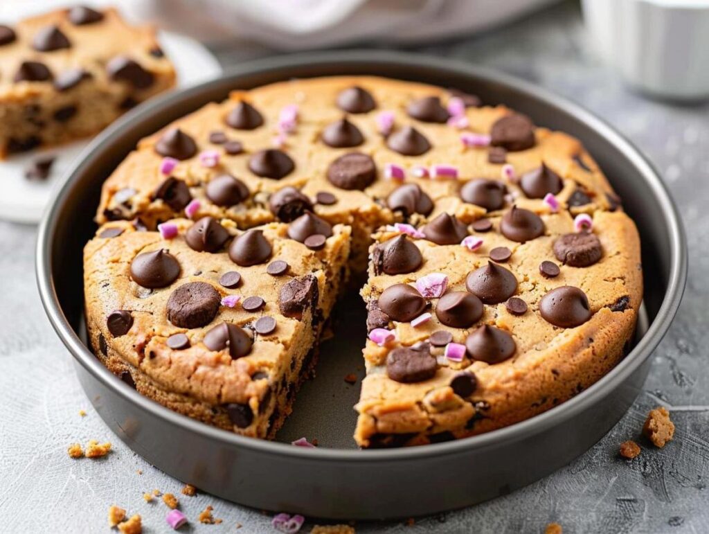 Can you bake cookies in a cake pan?