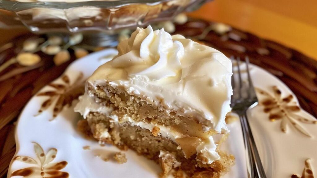 apple cake with cream cheese frosting