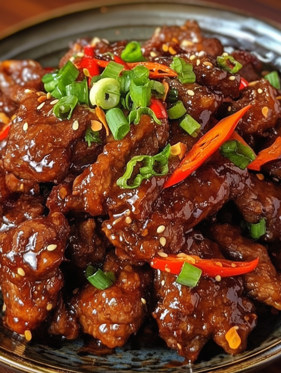 Crispy Chilli Beef Recipe