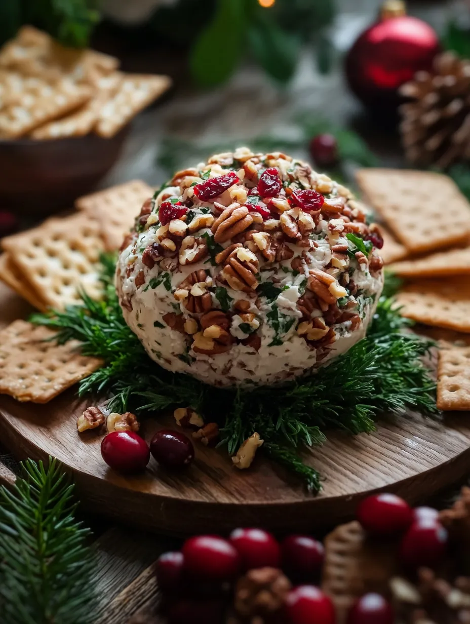 Are you ready to impress your guests this holiday season? This Festive Holiday Cheese Ball is the perfect appetizer that steals the spotlight on any gathering table! Creamy, tangy, and bursting with flavors, this cheese ball combines the richness of cream cheese and cheddar with the sharpness of blue cheese, perfectly balanced by sweet cranberries and crunchy pecans. Whether it’s a small family gathering or a big holiday party, this delightful dish is guaranteed to be the star of the show!