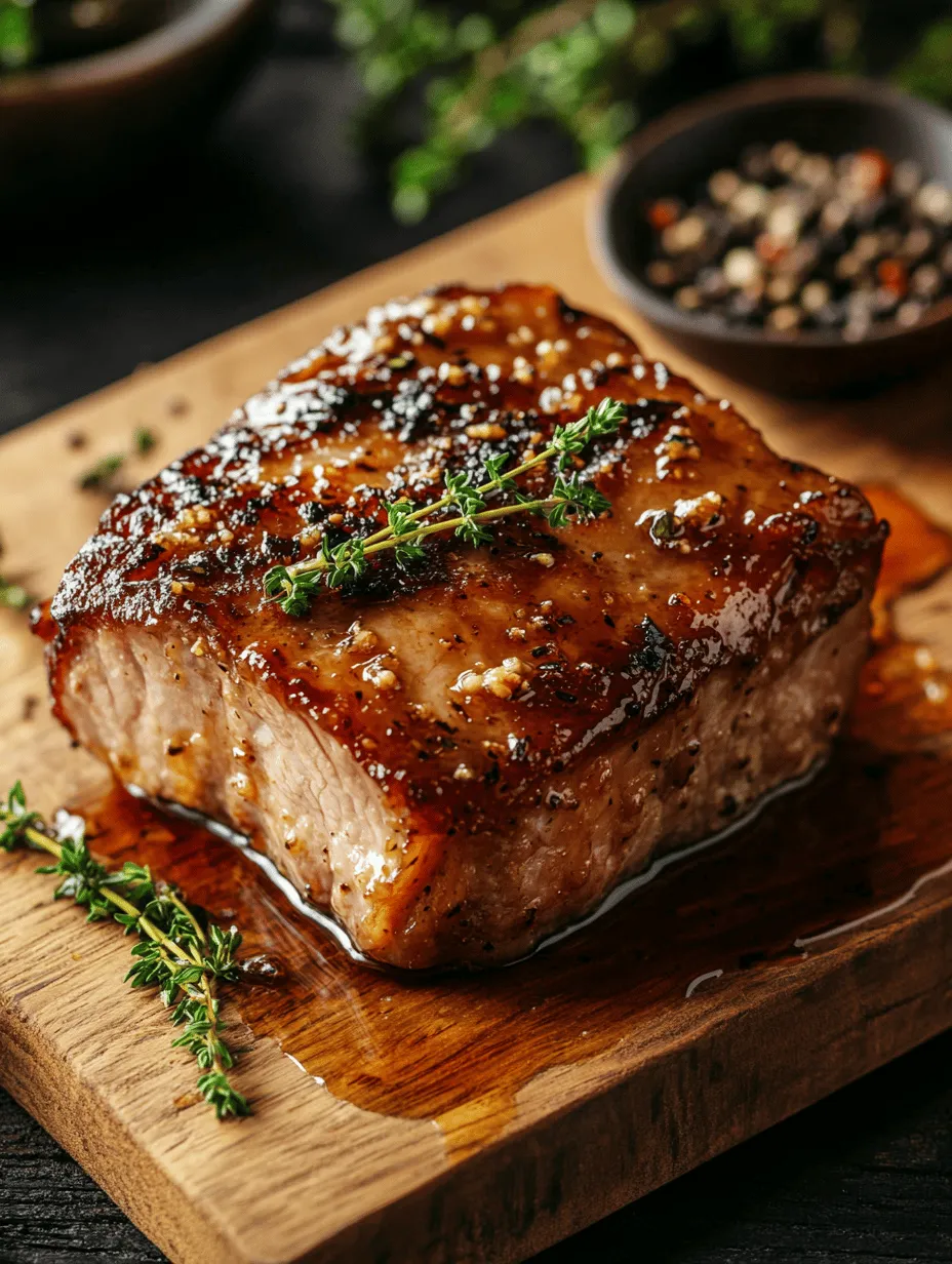 Imagine a succulent pork roast, glazed with a rich honey sauce that’s both sweet and savory, melting in your mouth with every bite. This Golden Glazed Honey Pork Roast not only tantalizes your taste buds but also brings a warm and inviting aroma to your kitchen. Whether you’re preparing a family dinner, a festive celebration, or simply looking to impress your loved ones, this dish stands out with its delightful glaze and comforting flavors. A perfect combination for both casual and special occasions, this recipe is truly a showstopper!