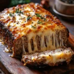 If you're on the hunt for a hearty, flavor-packed dish that warms the soul, look no further than this Savory Onion Meatloaf with Fondant Swiss Cheese. Combining the rich flavors of ground beef and pork with the aromatic sweetness of onions, this meatloaf is then generously topped with a velvety Swiss cheese sauce. It’s the comfort food you didn’t know you needed, perfect for family dinners or cozy gatherings. This recipe is not only a hit for its taste but also for the nostalgia it invokes—there’s something about meatloaf that's deeply comforting, reminding many of weekend family meals.