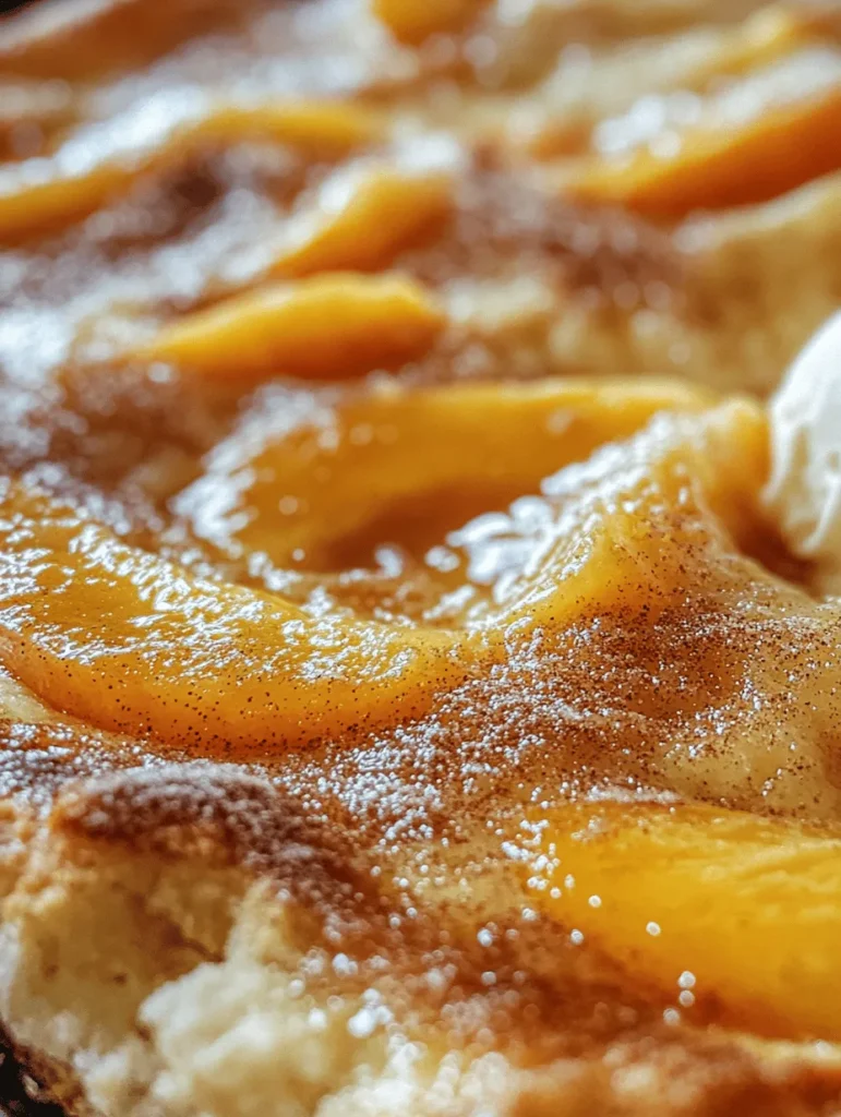 There's something irresistibly nostalgic about a warm, bubbling Old Time Oven Peach Cobbler coming out of the oven. This homemade dessert hails from Southern kitchens, filling homes with the sweet scent of baked peaches. Not only is it the perfect way to celebrate summer's freshest fruit, but it also brings back fond memories of family gatherings and warm evenings on the porch. Imagine digging into this delightful cobbler, with its golden crust cradling juicy peaches, perhaps topped with a scoop of vanilla ice cream. Trust us; this recipe is a must-try!