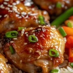 Imagine biting into perfectly baked chicken thighs, tender and succulent, enveloped in a glossy teriyaki glaze bursting with flavors. This Teriyaki-Glazed Baked Chicken is not just a meal; it’s an experience filled with sweet and savory notes that transport you straight to a bustling Japanese izakaya. This dish has a unique charm that makes it a favorite for gatherings and weeknight dinners alike. With a simple homemade marinade, creating this culinary delight is as accessible as it is delicious.