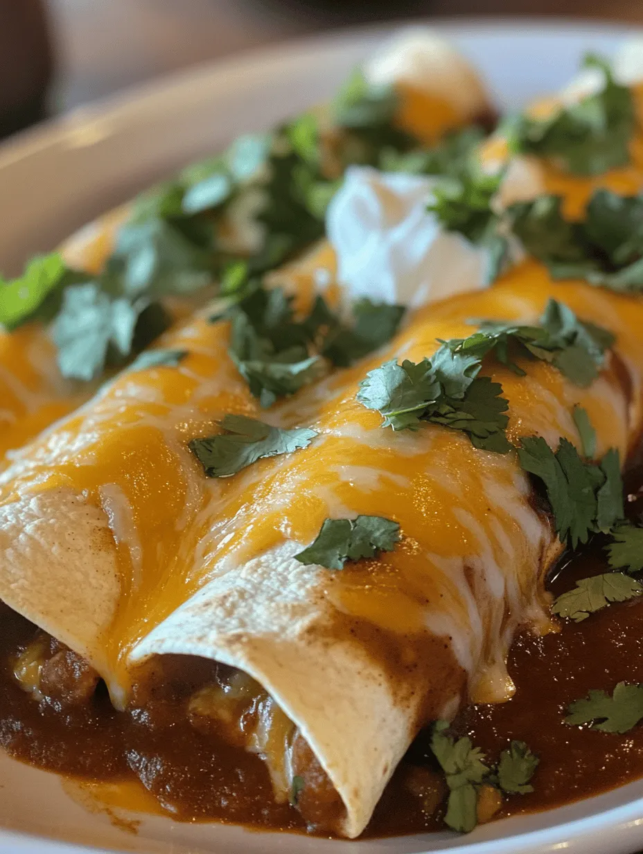 Welcome to a flavor fiesta with Savory Sabor: Cream Cheese Enchiladas! These scrumptious enchiladas stand out with a unique twist, combining creamy goodness and cheesy delight all wrapped up in warm tortillas. The moment you take a bite, you’re enveloped in rich cream cheese and blends of melted cheddar and Monterey Jack, featuring just the right amount of tang from enchilada sauce. Whether you’re hosting a gathering or want a cozy dinner at home, these enchiladas will surely impress!