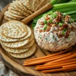 If you’re looking for a crowd-pleasing appetizer that’s cheesy, savory, and packed with flavor, then this Creamed Chipped Beef Cheese Ball Delight is just what you need. This dish has been a staple at family gatherings and holiday celebrations in our home for as long as I can remember, evoking memories of laughter and good times. With its rich cream cheese base, zesty hints of Worcestershire, and crunch from nuts, every bite is a delightful experience that will have your guests coming back for more!