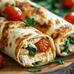 Imagine sinking your teeth into a warm, crispy wrap filled with gooey cheese, tender shredded chicken, and a delightful blend of savory herbs and spices. That’s exactly what you get with these Cheesy Garlic Chicken Wraps! Perfectly satisfying and ridiculously easy to make, this dish is ideal for busy weeknight dinners or casual weekend gatherings. Whether you’re a seasoned cook or a kitchen novice, these wraps are sure to impress your family and friends with their cheesy goodness and vibrant flavors.