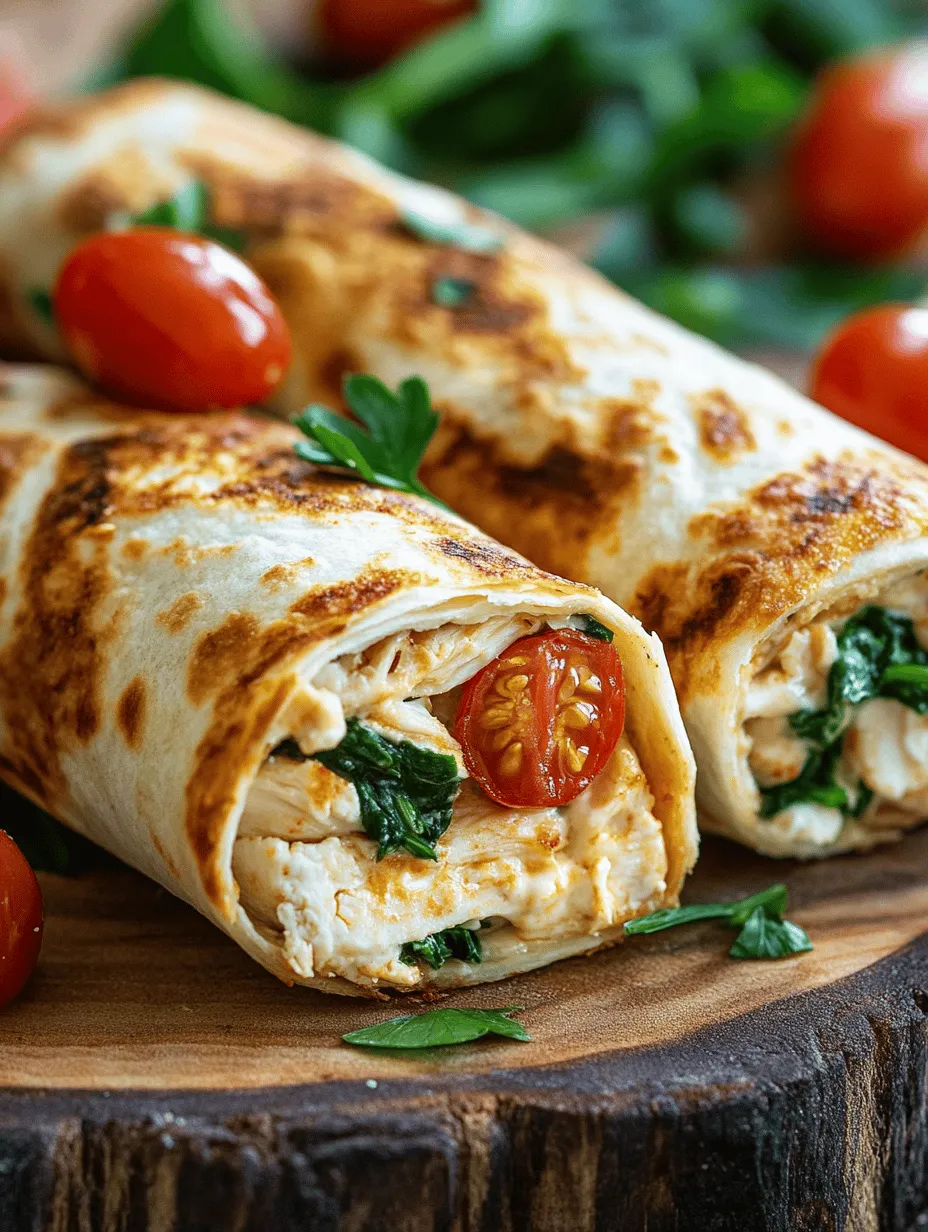 Imagine sinking your teeth into a warm, crispy wrap filled with gooey cheese, tender shredded chicken, and a delightful blend of savory herbs and spices. That’s exactly what you get with these Cheesy Garlic Chicken Wraps! Perfectly satisfying and ridiculously easy to make, this dish is ideal for busy weeknight dinners or casual weekend gatherings. Whether you’re a seasoned cook or a kitchen novice, these wraps are sure to impress your family and friends with their cheesy goodness and vibrant flavors.