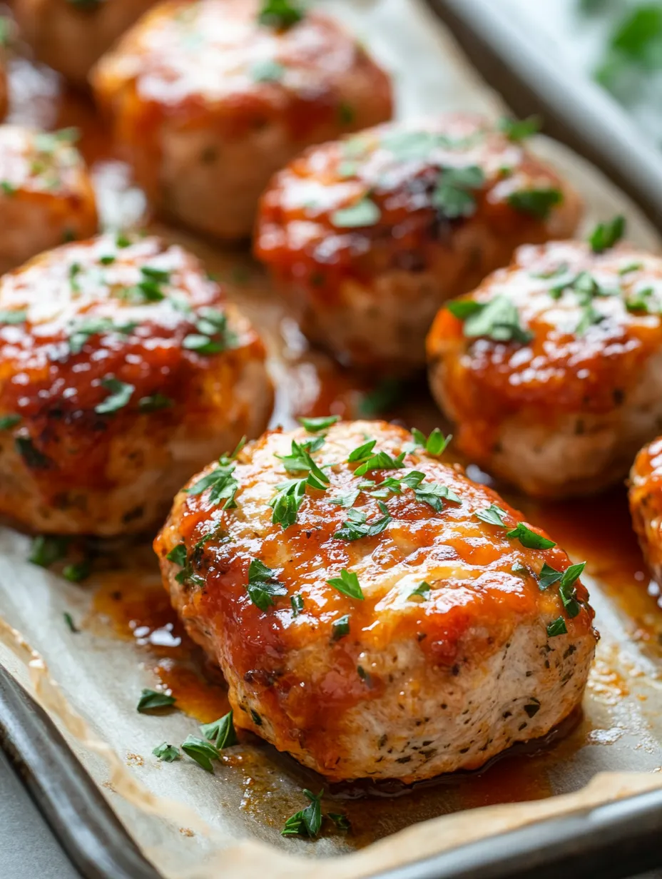 If you’re searching for a dinner option that’s both comforting and packed with flavor, look no further than these Baked Garlic Parmesan Chicken Meatloaves! Imagine tender chicken loaves infused with the creamy goodness of Parmesan cheese and a delightful hint of garlic. This dish is perfect for busy weeknights or cozy family gatherings. Inspired by traditional meatloaf, this recipe takes a modern twist with the use of ground chicken, making it lighter yet equally satisfying.