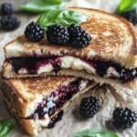 Imagine sinking your teeth into a warm, gooey grilled cheese sandwich that bursts with flavor! The Balsamic Blackberry Bliss Grilled Cheese takes this beloved comfort food to a whole new level. The combination of creamy cheeses paired with the sweetness of fresh blackberries and the tanginess of balsamic vinegar creates a mouthwatering experience that is sure to impress. Perfect for a cozy lunch or a unique brunch item, this recipe is not only delicious but also a conversation starter.