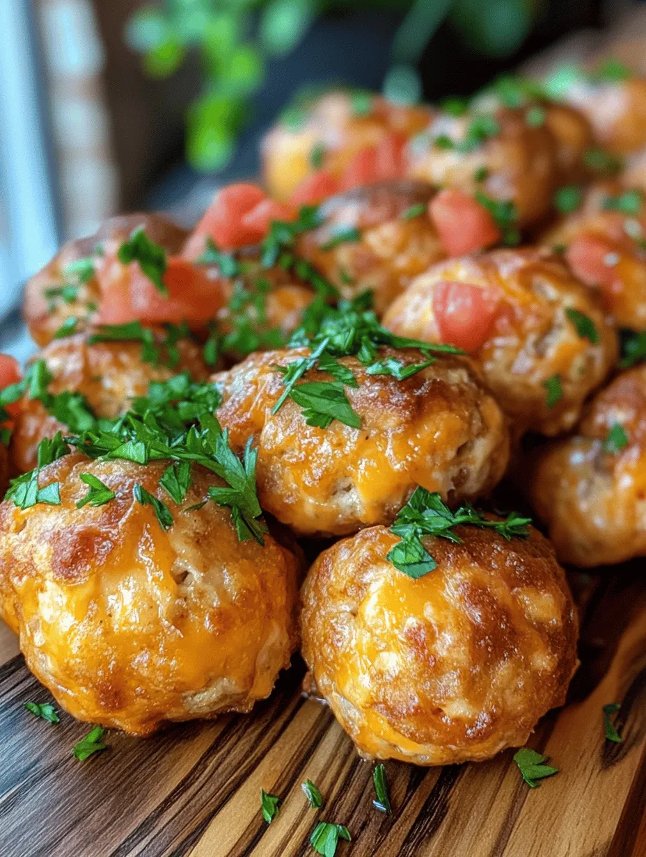 Get ready to treat your taste buds with these Rotel Cream Cheese Sausage Balls! Bursting with flavor, these savory bites combine breakfast sausage, creamy cheese, and a hint of spice from Rotel tomatoes and green chilies. Perfect for game days, holiday gatherings, or any casual get-together, this recipe will have everyone coming back for more. These sausage balls are not only delicious but also incredibly easy to prepare, making them a household favorite.