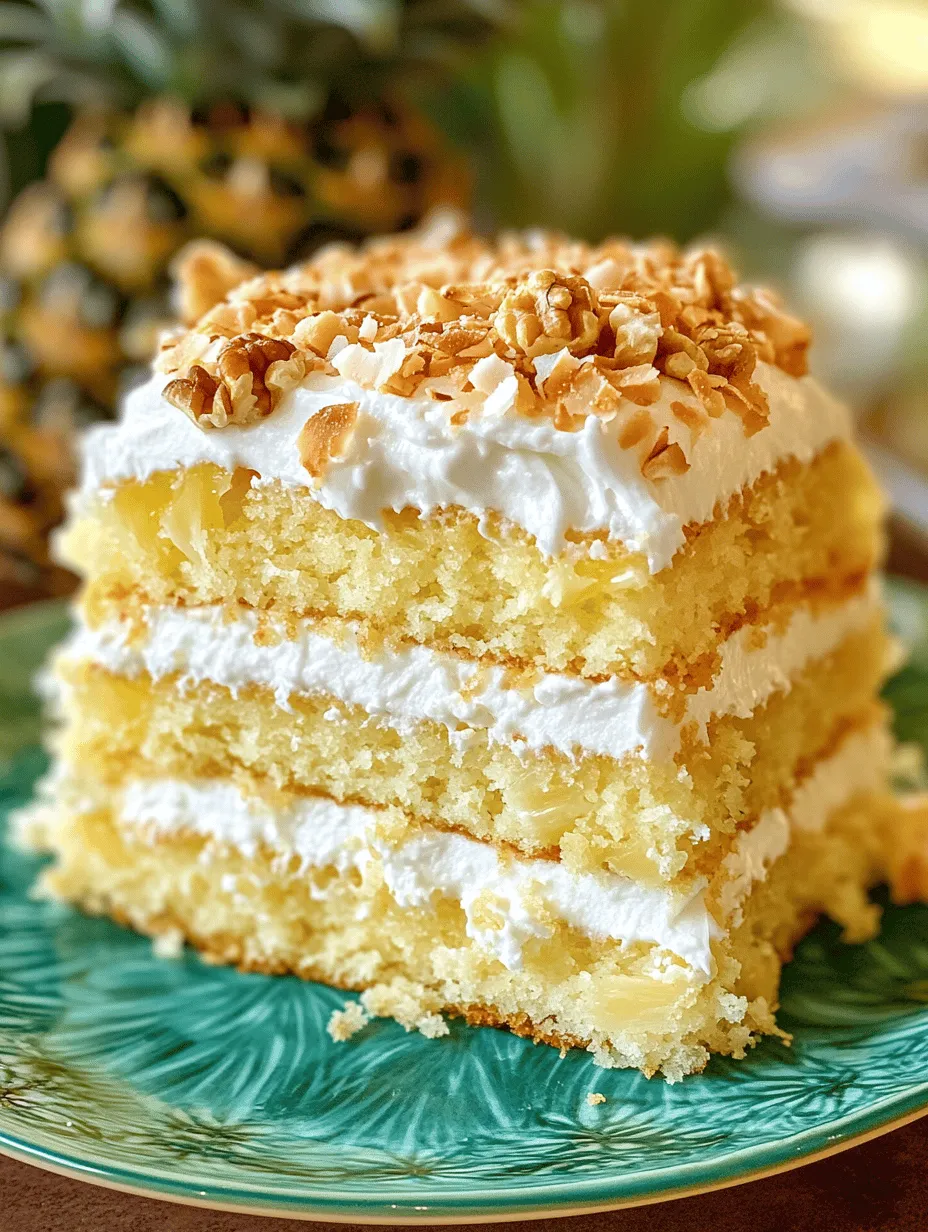 Imagine biting into a moist, fluffy cake bursting with tropical flavors that whisk you away to sun-soaked beaches. That’s the magic of Tropical Bliss Pineapple Cake! This delightful dessert showcases the sweet, tangy goodness of pineapple, combined with rich butter and a hint of cinnamon. Perfect for summer gatherings or any occasion that calls for a slice of sunshine, this cake is as impressive as it is easy to make.