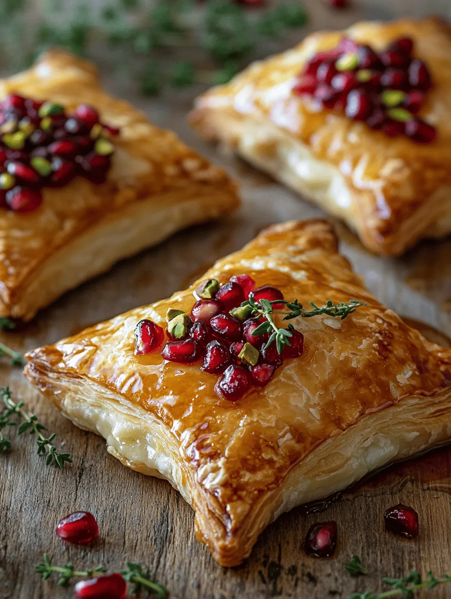 Imagine biting into a golden, flaky pastry that bursts with a delightful combination of rich Brie cheese and tangy pomegranate seeds, all topped with a sprinkle of crunchy pistachios. Brie & Pomegranate Pastry Parcels are not just any ordinary appetizer—they are a celebration of flavors and textures that will elevate any gathering! Perfect for holiday parties, brunches, or even intimate dinners, these parcels are as appealing to the eye as they are to the palate.