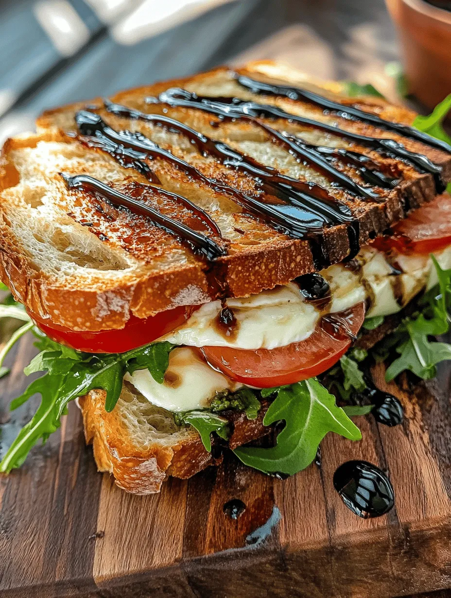 Indulge your senses with the Italian Delight Toasted Sandwich! This mouthwatering creation brings together the goodness of ciabatta bread, creamy mozzarella, savory prosciutto, and fresh arugula, all enhanced with fragrant basil pesto and a drizzle of balsamic reduction. Whether you’re looking for a simple weeknight meal or something special for a brunch gathering, this sandwich is sure to impress! It’s a delightful blend of flavors that transports you straight to the heart of Italy with every bite.