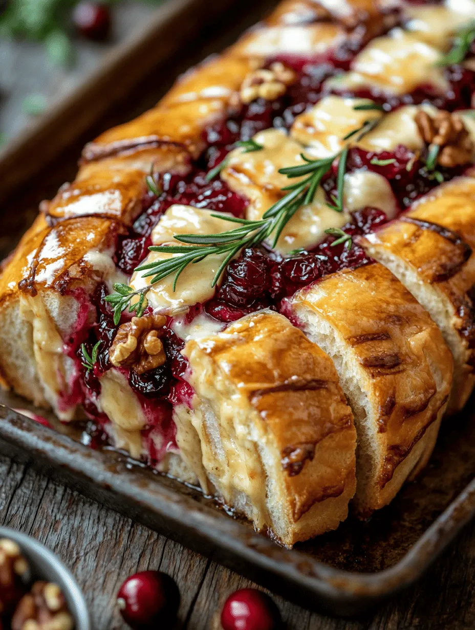 Imagine pulling apart fluffy chunks of warm bread, only to discover gooey, melty Brie cheese and sweet-tart cranberry sauce hidden within. This Whimsical Cranberry Brie Pull-Apart Bread is not just a recipe; it’s an experience that brings joy to any occasion! Perfect for the holidays or a cozy gathering, this dish combines the flavors of creamy cheese and zesty cranberries, making it irresistibly festive and delicious. I remember the first time I made it for a friendsgiving dinner, and it was the star of the table—a true crowd-pleaser that sparked smiles with every pull.