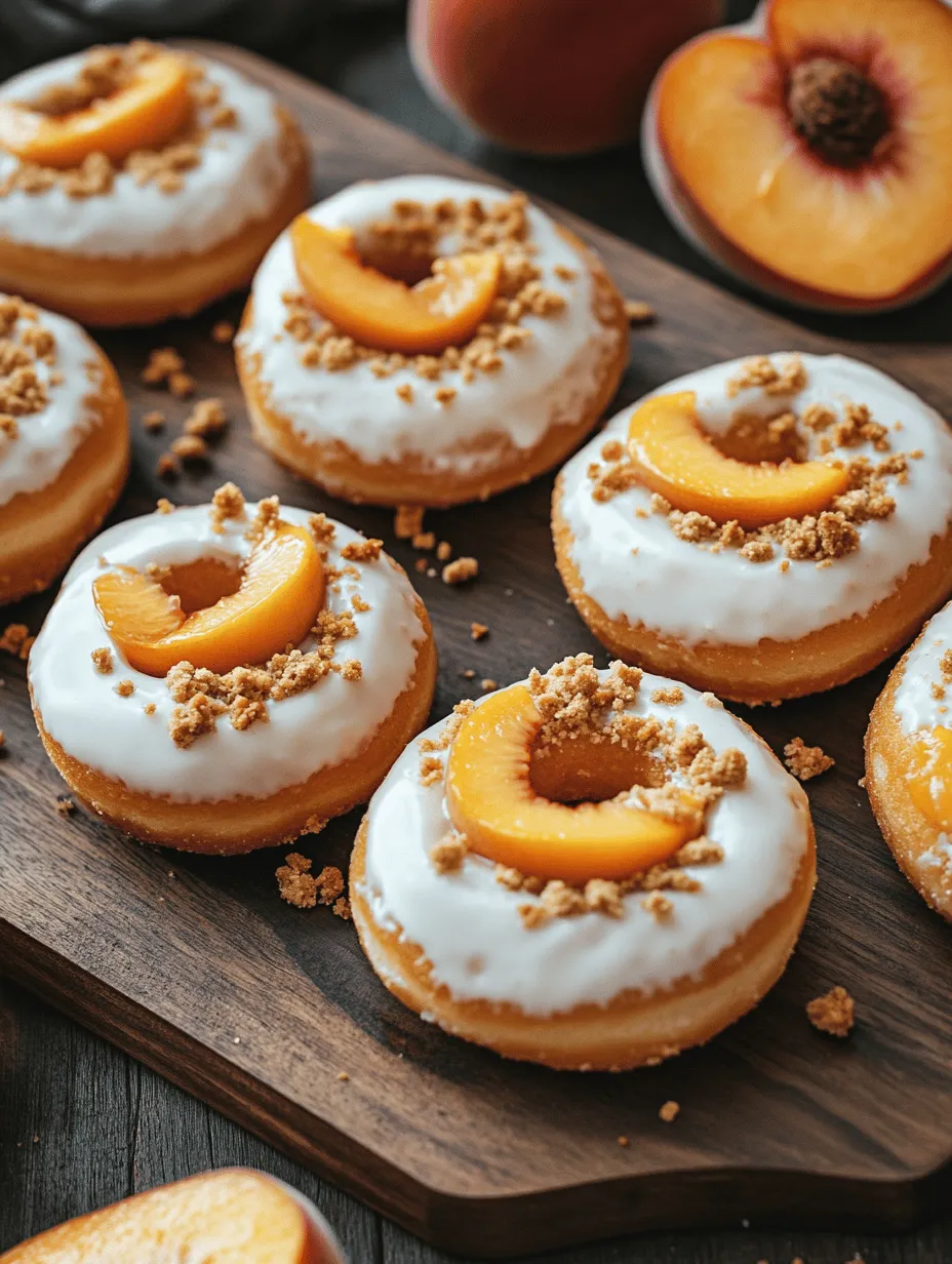 Are you ready to indulge in a sweet adventure that combines the flavors of summer peaches, creamy cheesecake, and soft donuts? Our Classic Peach Cobbler Cheesecake Donuts are the perfect treat that brings a delightful balance of flavors and textures to your dessert repertoire. These heavenly donuts feature a soft and fluffy body, a luscious peach filling, and a creamy cheesecake glaze that will leave your taste buds dancing with joy! Whether it's a chilly morning or a sunny afternoon, these donuts are sure to brighten up your day.