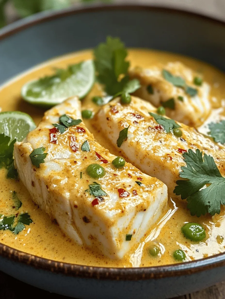 Imagine diving into a bowl of creamy, fragrant Coconut Fish Curry loaded with vibrant flavors of lime and lemongrass. This dish is perfect for evoking memories of tropical sunsets and ocean breezes, making it a favorite for both casual dinners and special occasions. Not only is it delicious, but it's also incredibly easy to prepare, making it a go-to for busy weeknights or relaxed weekends.