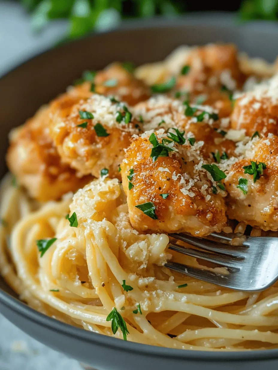 If you're in search of a comforting yet sophisticated dinner recipe, look no further than these Garlic Butter Chicken Bites with Creamy Parmesan Pasta! This dish beautifully combines tender chicken bites sautéed in rich garlic butter with creamy, cheesy pasta that will leave you wanting more. Perfect for family dinners or impressing guests, this meal is easy to prepare and bursting with flavor. Honestly, once you try it, you might just make it a weekly staple!