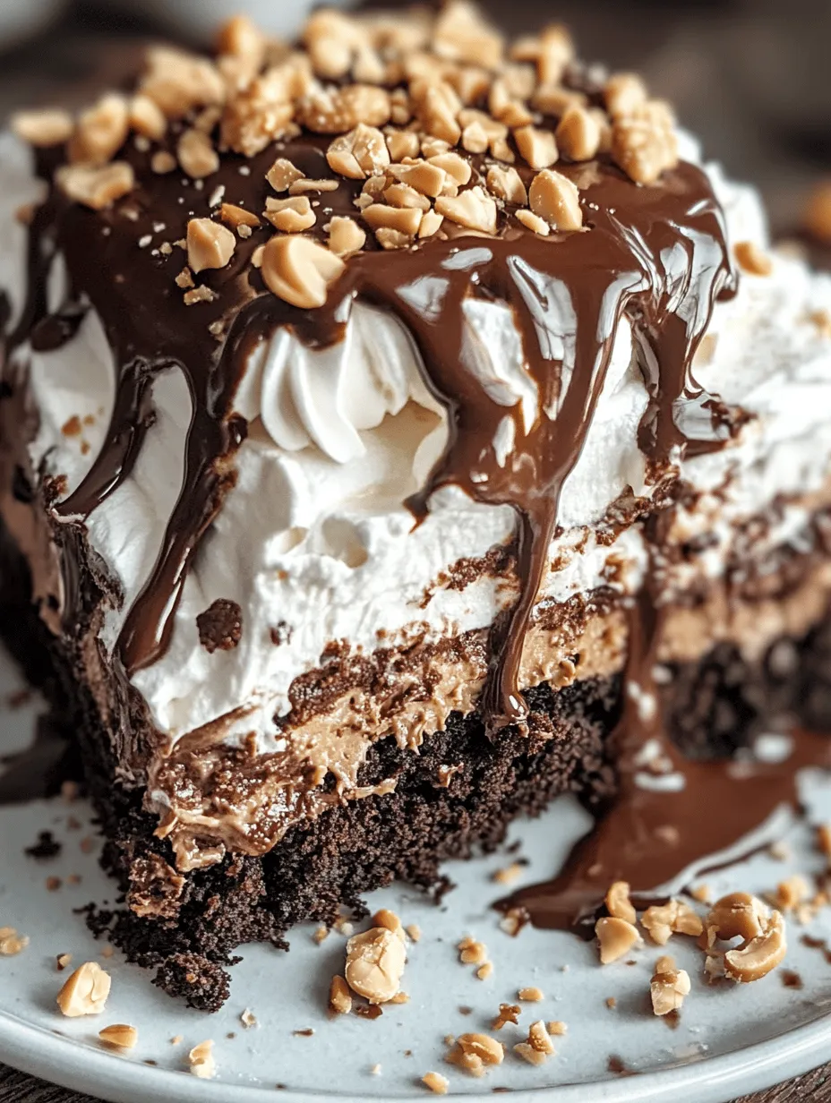 If you’re a fan of rich chocolate and creamy peanut butter, this Decadent Chocolate Peanut Butter Poke Cake is about to become your latest obsession! Imagine sinking your fork into a moist chocolate cake that’s been lovingly infused with sweet peanut butter goodness, topped with a luscious whipped topping, and finished off with a drizzle of chocolate. This easy-to-make dessert is perfect for gatherings, parties, or simply as a treat to satisfy your sweet tooth.