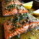 This Emerald Isle Salmon recipe brings a touch of Irish warmth and flavor to your table, combining tender salmon fillets with a cheesy spinach filling. Here's a quick overview of the recipe, perfect for a weeknight dinner or a special occasion.