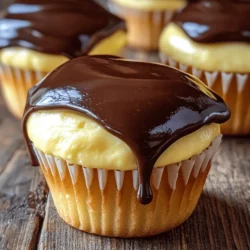 Boston Cream Pie Cupcakes are a delightful twist on the classic dessert, combining the fluffy texture of cupcakes with indulgent pastry cream and rich chocolate ganache. This recipe captures the essence of the traditional Boston cream pie while offering a more portable and fun version. Perfect for celebrations, parties, or as a sweet treat for yourself, these cupcakes are sure to impress with their layers of flavor and texture. In this article, we will explore the ingredients, detailed instructions, and some fascinating insights about this beloved dessert.