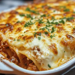 Step into the comforting world of classic Italian cuisine with our Classic Lasagna Delight recipe. Lasagna is not just a meal; it's a beloved dish that embodies warmth and love, making it a favorite for family gatherings, holiday feasts, and cozy dinners. The magic of lasagna lies in its harmonious combination of layers: tender pasta sheets, rich and savory meat sauce, creamy cheeses, and a blend of aromatic herbs. This dish has transcended its humble beginnings to become a symbol of comfort food around the world.