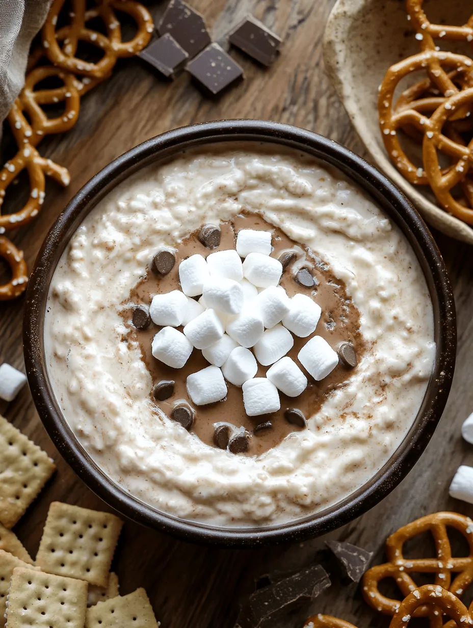 As the chill of winter sets in and cozy evenings beckon, there's nothing quite as comforting as a warm cup of hot chocolate. Now, imagine elevating that experience into a shareable dessert that’s perfect for gatherings or a quiet night in. Enter the 3-Ingredient Hot Chocolate Dip—a decadent, creamy delight that brings all the flavors of your favorite winter beverage into a luscious dip. This simple yet indulgent recipe combines semi-sweet chocolate, sweetened condensed milk, and fluffy mini marshmallows to create a dip that is not only easy to make but also irresistible. With minimal preparation time and no complicated techniques required, you can whip up this delightful treat in a matter of minutes, impressing your family and friends with your culinary prowess.