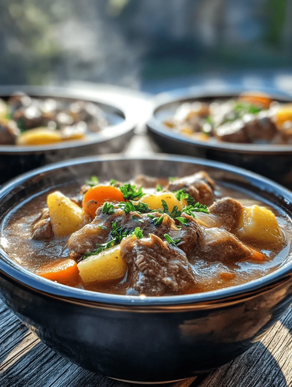 As the temperatures drop and the days grow shorter, nothing warms the heart quite like a steaming bowl of Cozy Comfort Beef Stew. This dish, with its tender chunks of beef and hearty vegetables, invites you to gather around the table with friends and family. Imagine the rich, savory aroma wafting through your home, beckoning everyone to cozy up and dig in. This recipe isn’t just about sustenance; it’s about creating memories and sharing love through food. So, let’s dive into making this beloved classic!