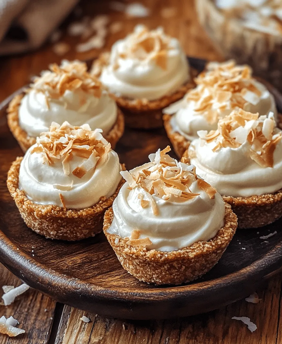 Coconut cream pies are a classic dessert that showcases the tropical allure of coconut in a delightful format. Traditionally, they consist of a flaky pie crust filled with a rich and creamy coconut-flavored custard that is topped with fluffy whipped cream. The contrast between the smooth filling and the crunchy crust creates a delightful sensory experience that has made this dessert a staple in many households.