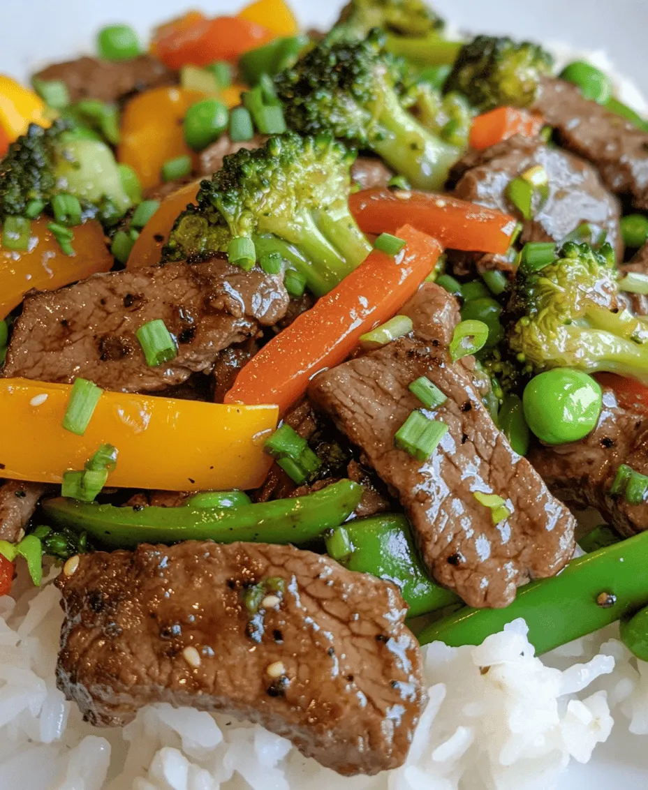 If you're looking for a quick and delicious dinner option that satisfies your taste buds while being easy to prepare, look no further than Savory Black Pepper Beef Delight. This dish combines tender strips of beef sirloin with vibrant vegetables, all coated in a rich, flavorful sauce that features the distinctive kick of black pepper. Perfect for busy weeknights, this stir-fry recipe not only delivers on taste but also offers a nutritious balance of protein and veggies that the whole family will love.