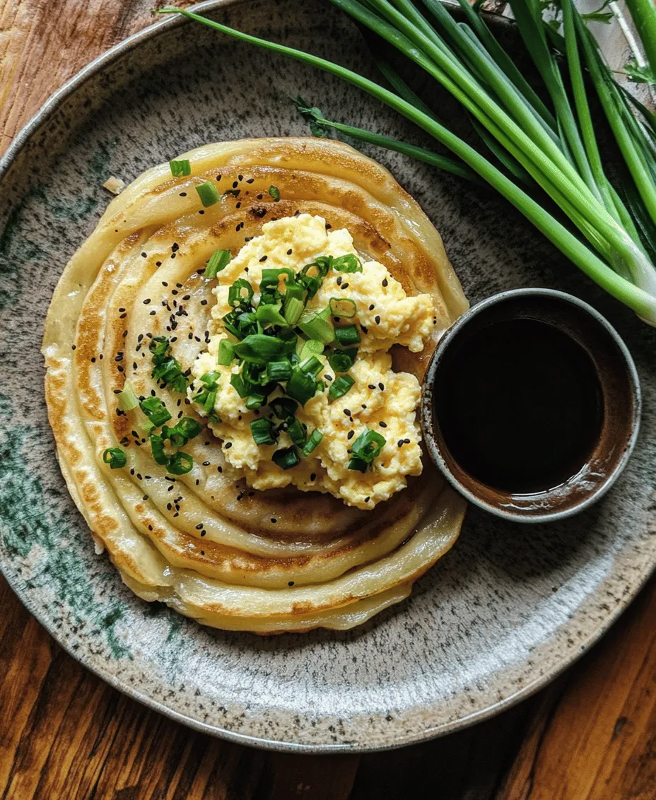 Scallion pancakes, also known as 