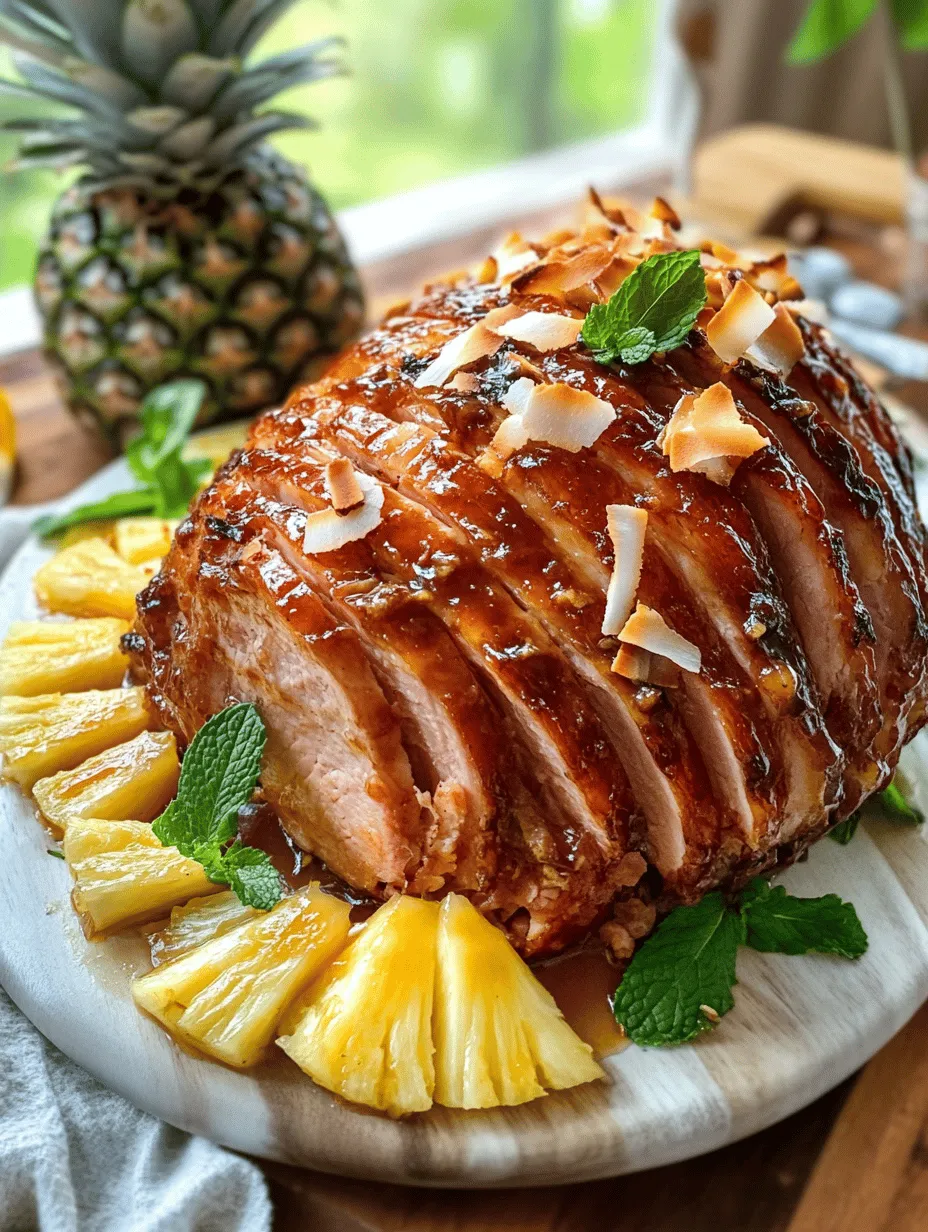 There’s something undeniably alluring about a beautifully glazed spiral ham, particularly when it’s infused with tropical flavors that whisk you away to a sun-soaked paradise. The Tropical Glazed Spiral Ham is not just a centerpiece; it’s a celebration on a platter, making it the perfect dish for gatherings, holiday feasts, and special occasions. Imagine the enticing aroma wafting through your home as this succulent ham slowly bakes to perfection, its sweet and savory glaze enveloping every inch of the tender meat.