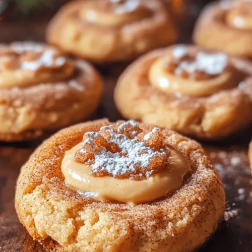 As the holiday season approaches, the air fills with the comforting scents of cinnamon, nutmeg, and freshly baked cookies. Among the myriad of festive treats, Eggnog Snickerdoodle Thumbprint Cookies stand out as a delightful combination of flavors and textures that perfectly captures the spirit of the holidays. These cookies offer a unique twist on traditional snickerdoodles by incorporating a creamy eggnog filling, making them a seasonal favorite that promises to evoke nostalgia and warmth at holiday gatherings.