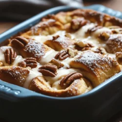 If you’re searching for a breakfast dish that marries the comforting, sweet flavors of cinnamon rolls with the rich, custardy goodness of French toast, look no further than the Cinnamon Roll French Toast Bake. This delightful recipe offers a unique twist on two classic favorites, creating a deliciously satisfying morning treat that is sure to please everyone at the table. Whether you are hosting a family brunch, looking for a festive holiday breakfast, or simply craving something indulgent for a busy weekday morning, this dish is the perfect solution.