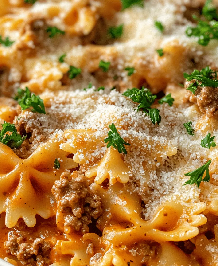 When it comes to comfort food, few dishes can compete with the warm, creamy embrace of pasta. Creamy Beef and Bowtie Pasta is a standout recipe that brings together tender ground beef, perfectly cooked bowtie pasta, and a rich, velvety sauce. This dish not only satiates hunger but also soothes the soul, making it a popular choice for families and busy individuals alike. Whether you're looking for a quick weeknight dinner or a heartwarming meal to serve guests, this creamy pasta dish is sure to impress.