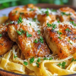 To create the magic that is Garlic Butter Chicken Bites with Creamy Parmesan Pasta, it's essential to understand the core ingredients that contribute to its flavor and appeal.