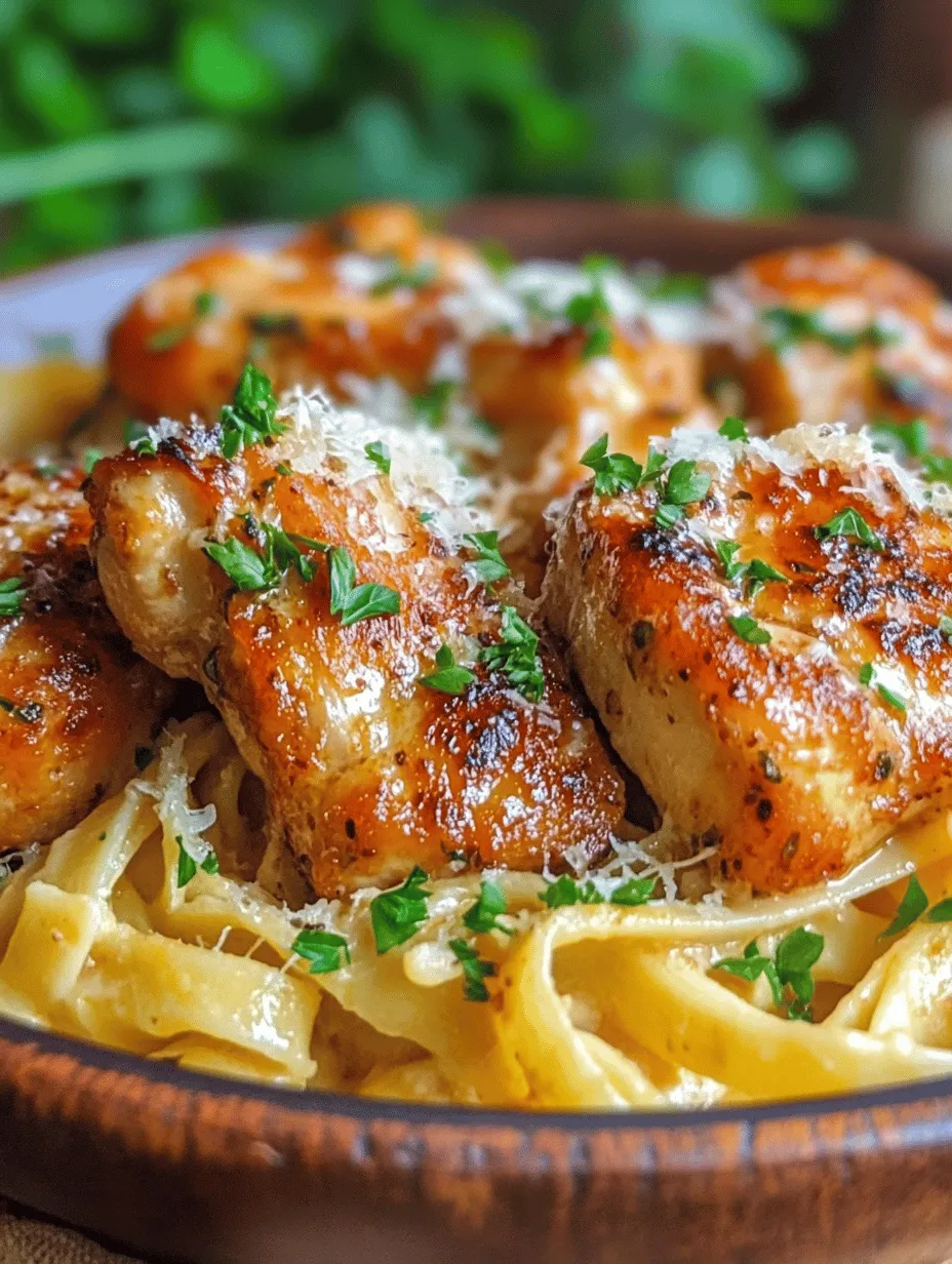 To create the magic that is Garlic Butter Chicken Bites with Creamy Parmesan Pasta, it's essential to understand the core ingredients that contribute to its flavor and appeal.