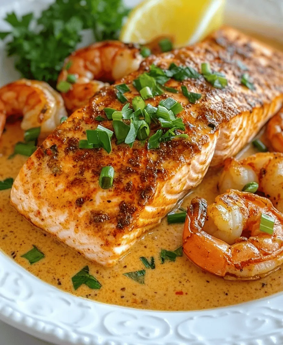 To create the perfect Spicy Salmon & Shrimp with Cajun Cream Sauce, it is essential to understand the core components that make this dish sing. Each ingredient plays a vital role in enhancing the overall flavor profile, ensuring that every bite is memorable.