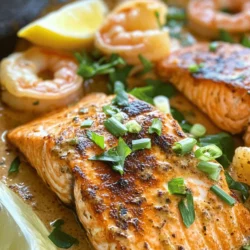 To create the perfect Spicy Salmon & Shrimp with Cajun Cream Sauce, it is essential to understand the core components that make this dish sing. Each ingredient plays a vital role in enhancing the overall flavor profile, ensuring that every bite is memorable.