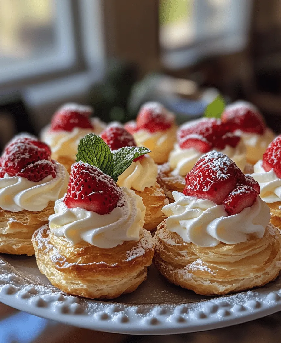 When it comes to creating the perfect Strawberries & Cream Pastry Puffs, understanding the role of each ingredient is crucial. Let’s break down the key components that make this dessert a culinary triumph.