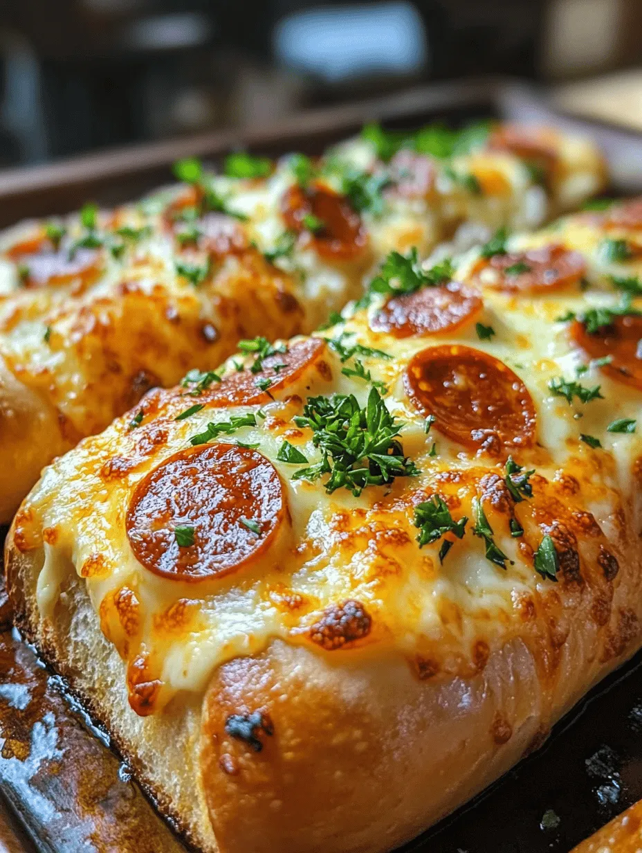 If you're searching for the ultimate appetizer or snack that guarantees to please a crowd, look no further than Pepperoni Stuffed Cheesy Bread. This mouthwatering dish combines the irresistible allure of gooey, melted cheese with the savory goodness of pepperoni, all enveloped in a crusty, golden-brown bread. Whether you're hosting a game-day gathering, a family movie night, or simply craving a cheesy indulgence, this recipe is sure to elevate your culinary experience.