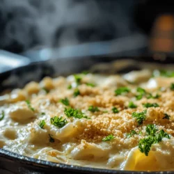 When it comes to comfort food, few dishes evoke the warm, nostalgic feelings quite like mac and cheese. This creamy delight is a staple in many households, celebrated for its rich, cheesy flavor and satisfying texture. Among the countless variations of this beloved dish, the Creamy Velveeta Mac & Cheese Delight stands out as a fan favorite. With its signature creaminess and simplicity, this recipe is an ideal choice for busy weeknights or festive gatherings with family and friends.