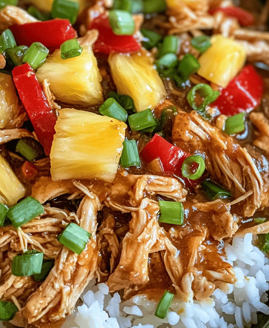 To truly appreciate the beauty of Crock Pot Sticky Hawaiian Chicken, it's essential to explore the key components of the recipe. Each ingredient plays a vital role in creating the perfect harmony of flavors that make this dish a favorite among families.