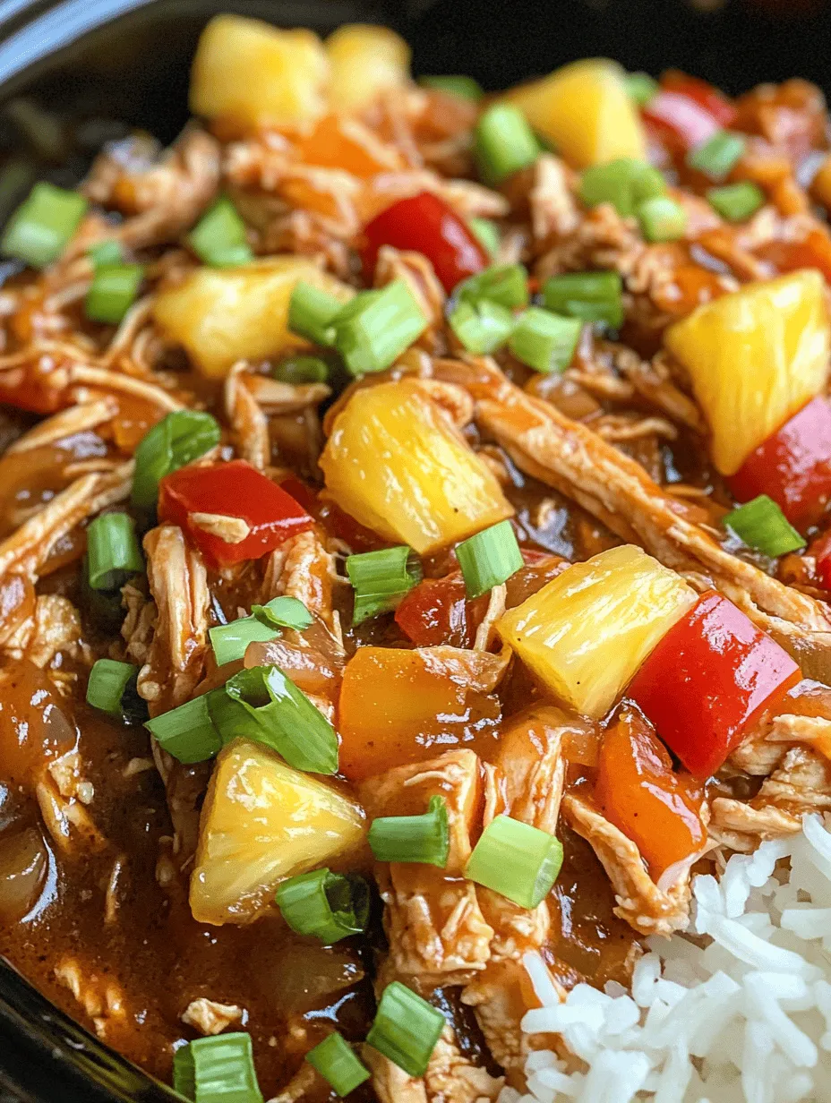 To truly appreciate the beauty of Crock Pot Sticky Hawaiian Chicken, it's essential to explore the key components of the recipe. Each ingredient plays a vital role in creating the perfect harmony of flavors that make this dish a favorite among families.