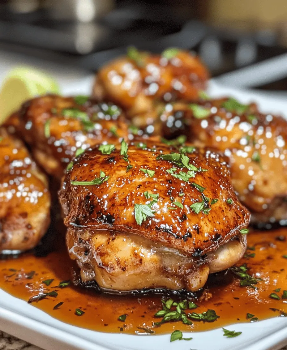 To fully appreciate the deliciousness of Honey-Balsamic Glazed Chicken Thighs, it’s essential to understand the key ingredients that make this dish stand out. Each element plays a crucial role, contributing to the overall flavor, texture, and nutritional benefits of the dish.