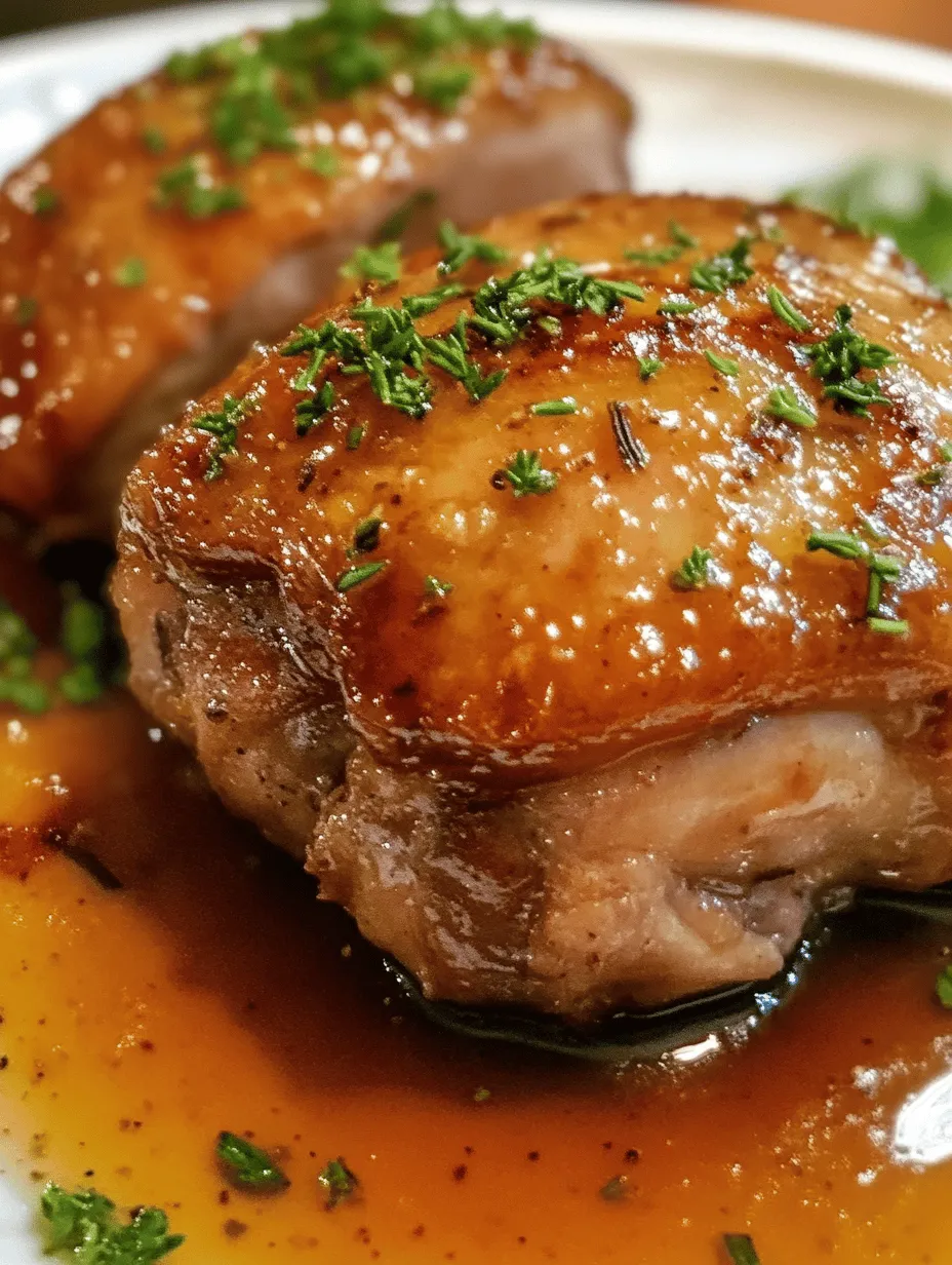 To fully appreciate the deliciousness of Honey-Balsamic Glazed Chicken Thighs, it’s essential to understand the key ingredients that make this dish stand out. Each element plays a crucial role, contributing to the overall flavor, texture, and nutritional benefits of the dish.