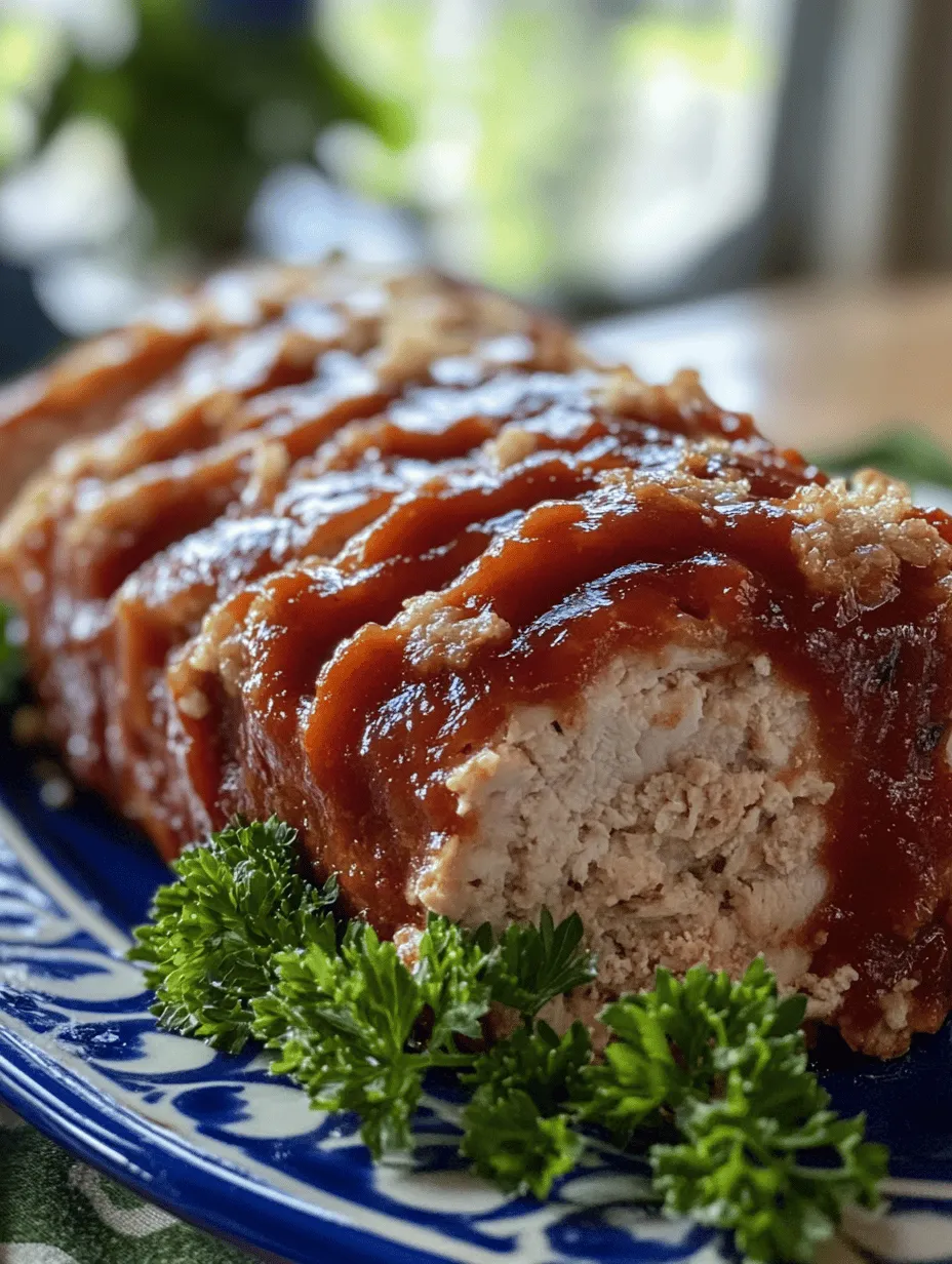 Meatloaf is a classic comfort food that evokes feelings of home, warmth, and family gatherings. This dish has been a staple in kitchens across the globe for generations, known for its hearty, satisfying nature and adaptability. Traditionally made with ground beef, meatloaf can be tailored to suit various tastes and dietary preferences, making it a versatile dish that can be dressed up or down, depending on the occasion. Today, we’re putting a unique twist on the classic recipe by using ground chicken, complemented by the rich and savory flavors of garlic and Parmesan cheese.