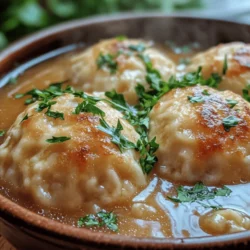 Chicken and dumplings is a beloved classic comfort food that warms the soul and satisfies the appetite, especially during the colder months. This hearty dish is more than just a meal; it’s a nostalgic reminder of family gatherings and cozy evenings spent around the dinner table. At the heart of this dish lies the fluffy feather dumplings, which elevate the entire experience with their light, airy texture and delightful flavor. The dumplings serve as a perfect complement to the savory, rich chicken stew, creating a harmonious blend of flavors that is both comforting and indulgent.