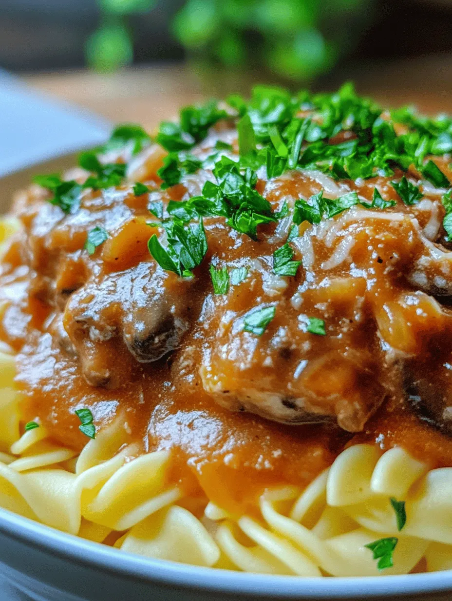 Chicken Stroganoff is a beloved comfort food that brings warmth and satisfaction to any dining table. This creamy, savory dish is a delightful twist on the classic beef stroganoff, offering a lighter option without sacrificing flavor. Its rich, velvety sauce paired with tender chicken makes it a family favorite, perfect for weeknight dinners or special gatherings alike.